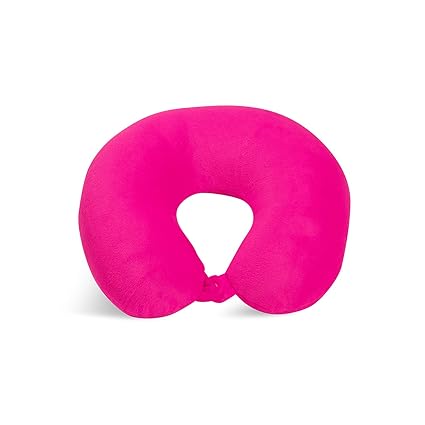 Buy World S Best Feather Soft Microfiber Neck Pillow Pink Online
