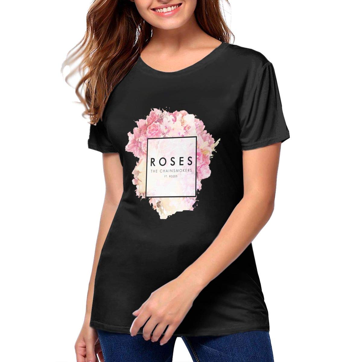 N1ab1ns7kgyupx Novel The Chainsmokers Ness Black T Shirt