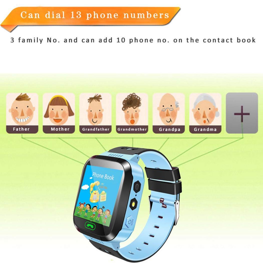 Junio1 Kids Smart Watch Two-way Voice Chat Positioning Track Touch Screen Wristwatch Smartwatches