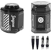 2 Pack Mini Electric Shaver Portable Travel Shavers Pocket Shaver USB-C Rechargeable Travel Razor for Men Electric Beard Trimmer Suitable for Home car Office and Business Travel Unisex Easy Cleaning