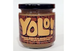 YOLO Hazelnut and Milk Chocolate Spread, Preservative-Free, Made in Quebec