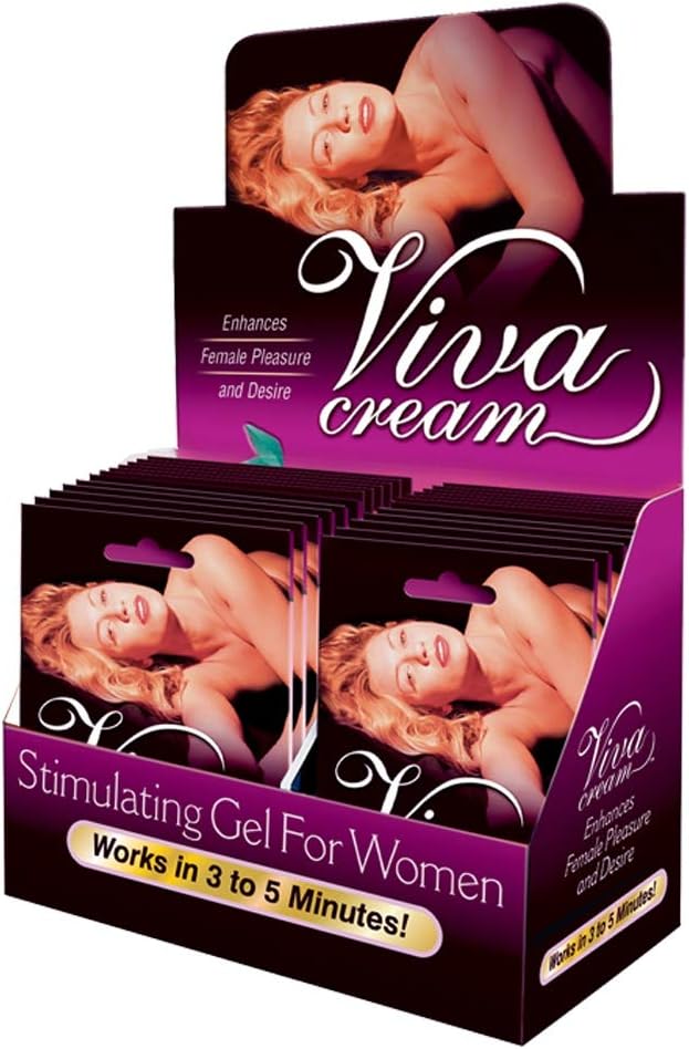 M.d. Science Lab Viva Cream Mint Display Box, 24 Count