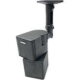 USAV Wall Mount Ceiling Bracket for Bose Jewel Cube Speaker - Pair Black