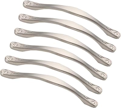 6pcs Moderne Schublade zieht nach Hause Küchenschrank Griffe und Knöpfe