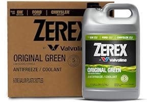 Zerex Original Green Low Silicate Concentrate Antifreeze/Coolant 1 GA, Case of 6
