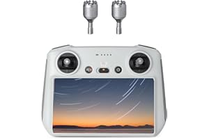 BEHORSE 1 Pairs Aluminum Extende Control RC/RC2 Sticks for DJI Mini 3/Mini 3 Pro/Mini 4 Pro/Mini 5 Pro/Mavic 4 pro/Mavic 3/3 Pro/Mavic 3 Cine/3 Pro Cine/Mavic 3 Classic/Air 3/3S/Neo/Flip/Air 2S Accessories