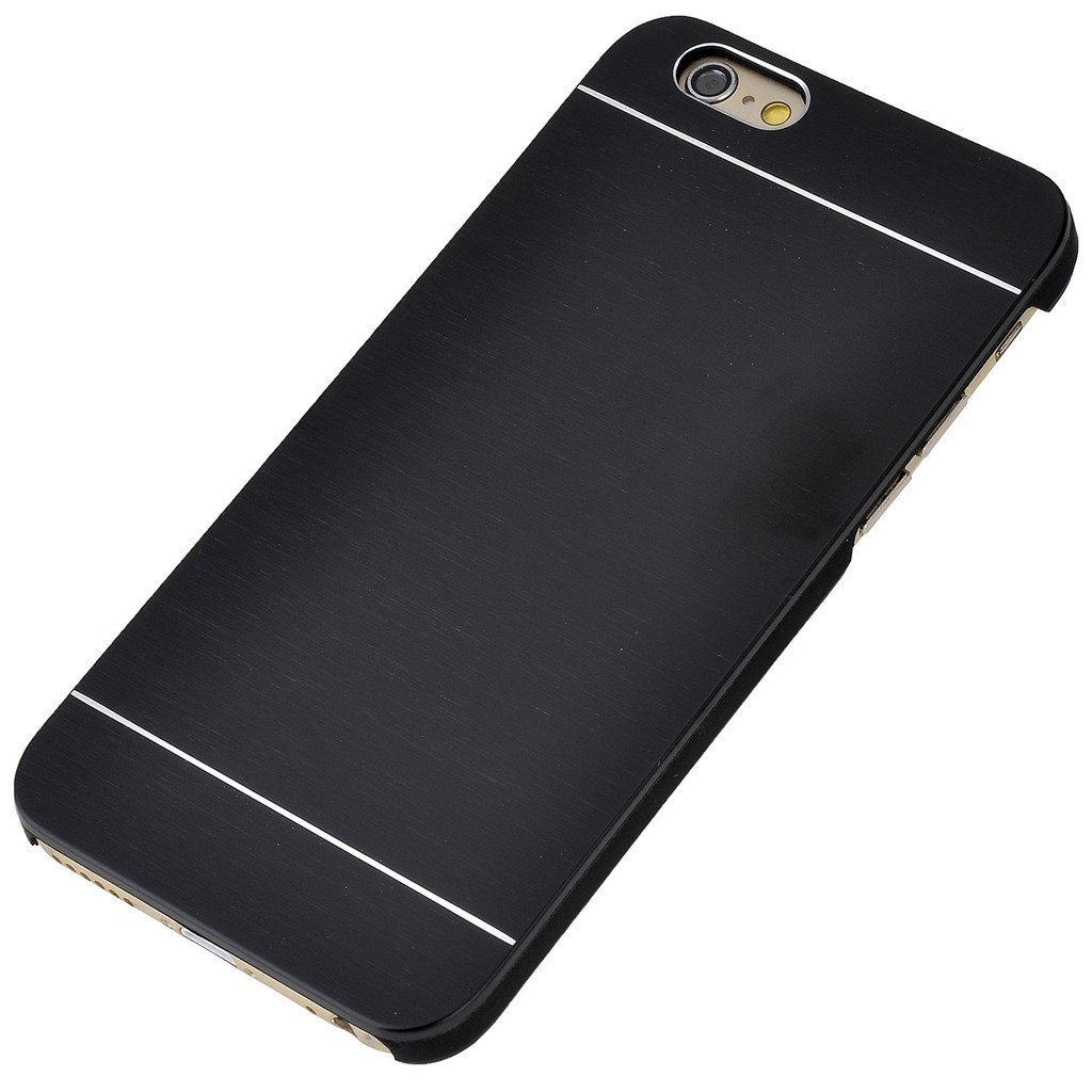 iPhone 6/6S Case -Yerwal Luxury Metal Brushed + PC Hard Back Cover Case Skin for iPhone 6/6S 4.7\