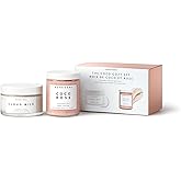 HERBIVORE The Coco Cozy Set | Coco Rose Coconut Oil Body Polish 
Cloud Milk Coconut + Maca Firming Body Cream, Plant Based, 