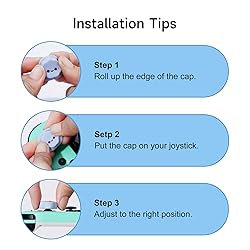 JINGDU Thumb Grip Caps for Nintendo Switch