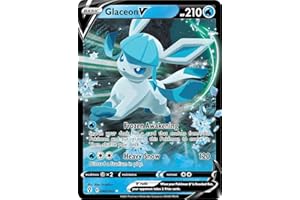 POKEMON Glaceon V - 040/203 - Ultra Rare - Sword & Shield - Evolving Skies