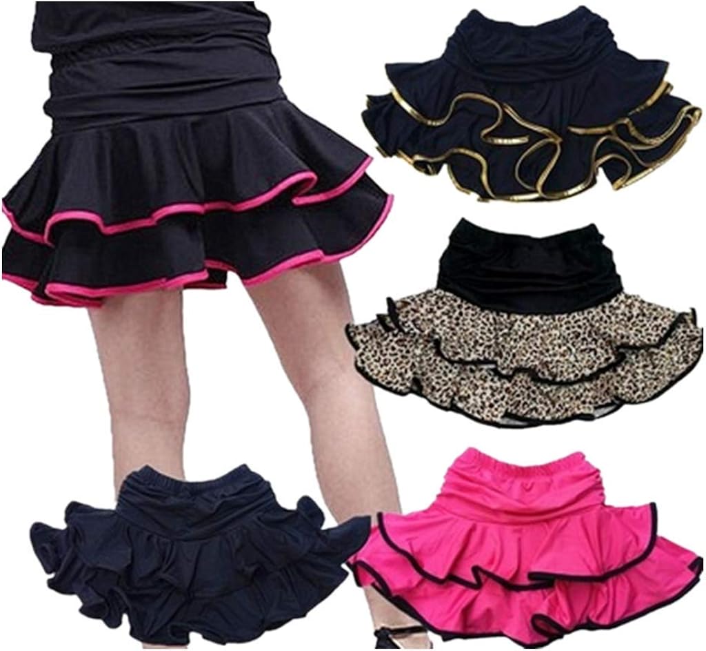 Latin Dance Skirt Ballroom Samba Dancing Dress