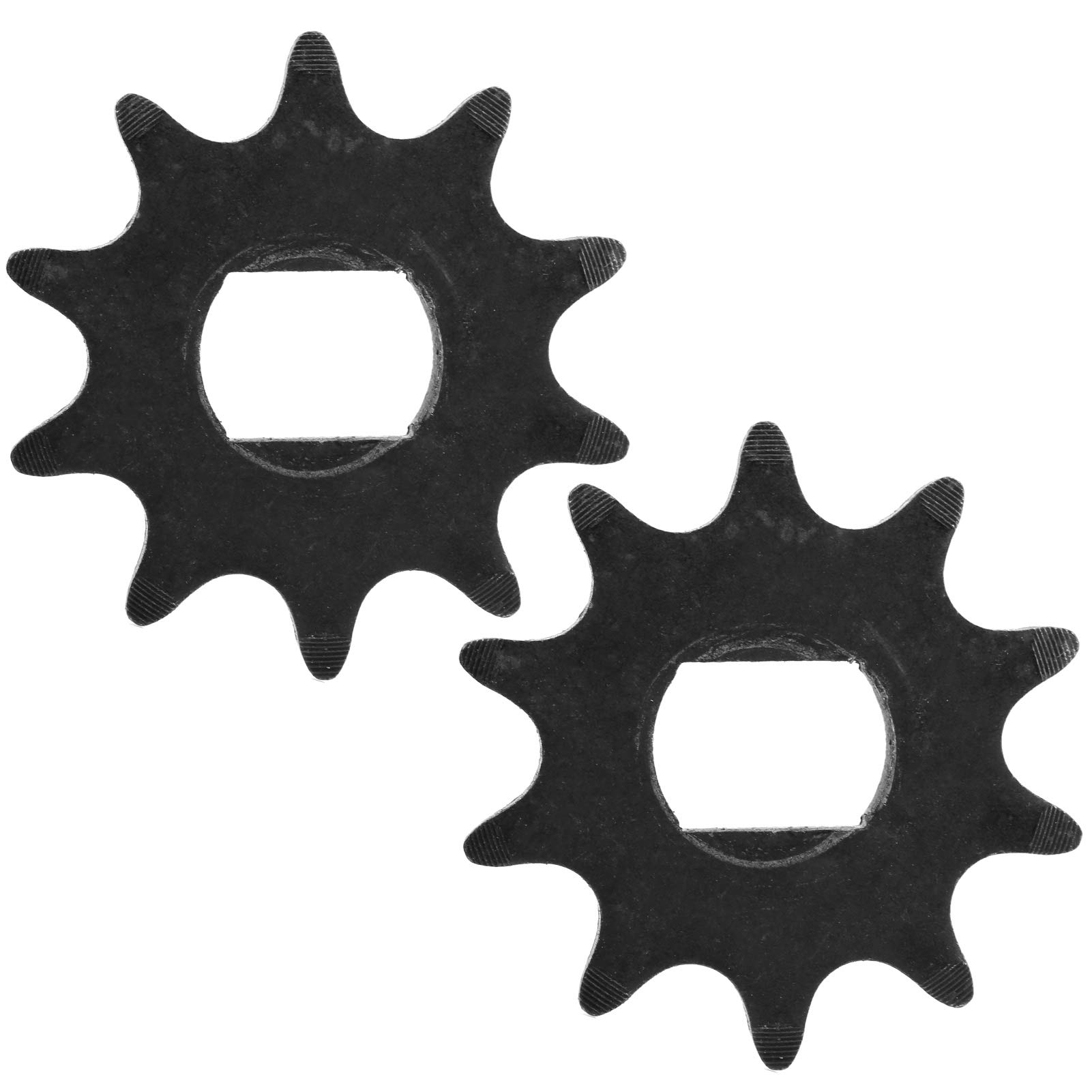 Photo 1 of Keenso 10T Sprocket,Motor Sprocket,420 Model 2Pcs 10 Teeth Steel Motor Chain Sprocket,12x17mm Inner Hole Middle Motor Accessories Electric Scooter Electric Scooter