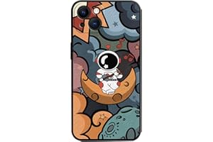 Yonds Queen for iPhone SE Case 2022 (3rd Generation), Compatible with iPhone 7 / 8 /SE2 (2020) Cool Astronaut Planet Moon Spa