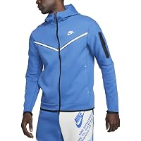 Nike Men's Tech Fleece Hoodie (Dark Marina Blue/Light Bone, Large) at  Amazon Men's Clothing store