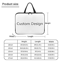 Uasibuni Custom Laptop Case fpr Women 15.6Inch