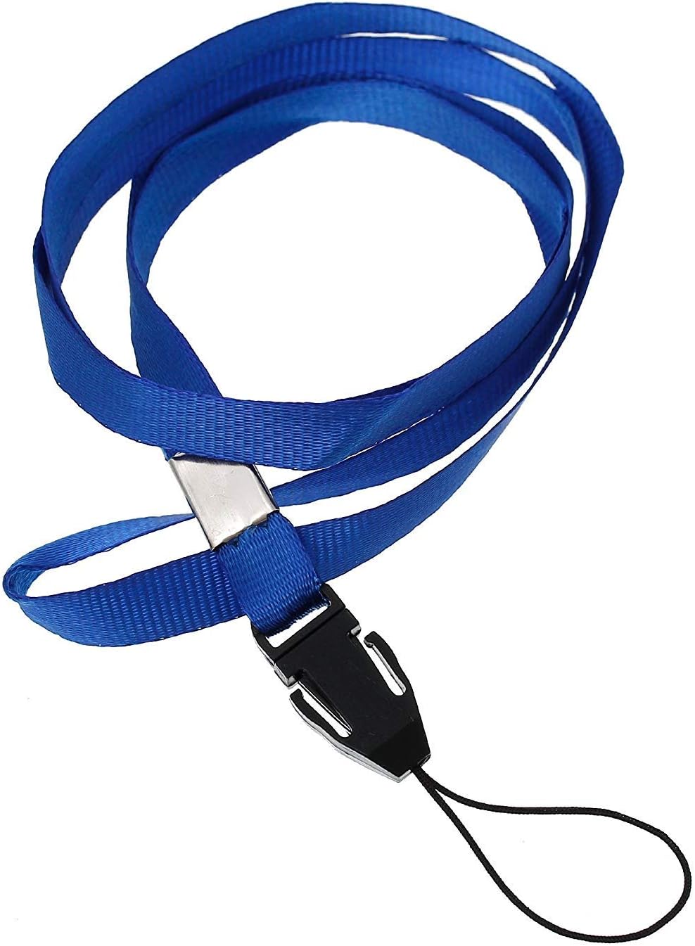 CKB Ltd 50 x Mixed Colour Pack Lanyard Neck Strap ID Card Badge/Mobile Phone Holder - Image 4