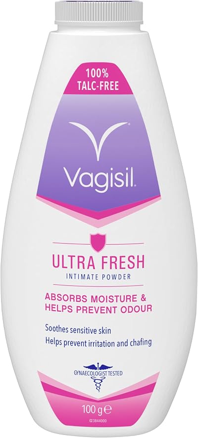 Vagisil UltraFresh Powder 100 g Feminine Hygiene Fresh Scent Talc-Free