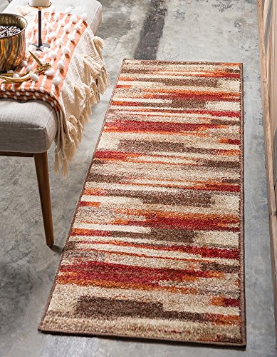 Unique Loom Harvest Collection Multi 2 x 6 Runner Area Rug (2' x 6')