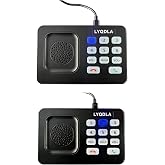 LYQDLA Wireless 2-Way Intercom System for Home, Office &amp; Elderly Care | clear sound, 8 adjustable volume, auto answer &amp; silent mode, easy to Use, Full Duplex 1400 Feet Range（2pack)