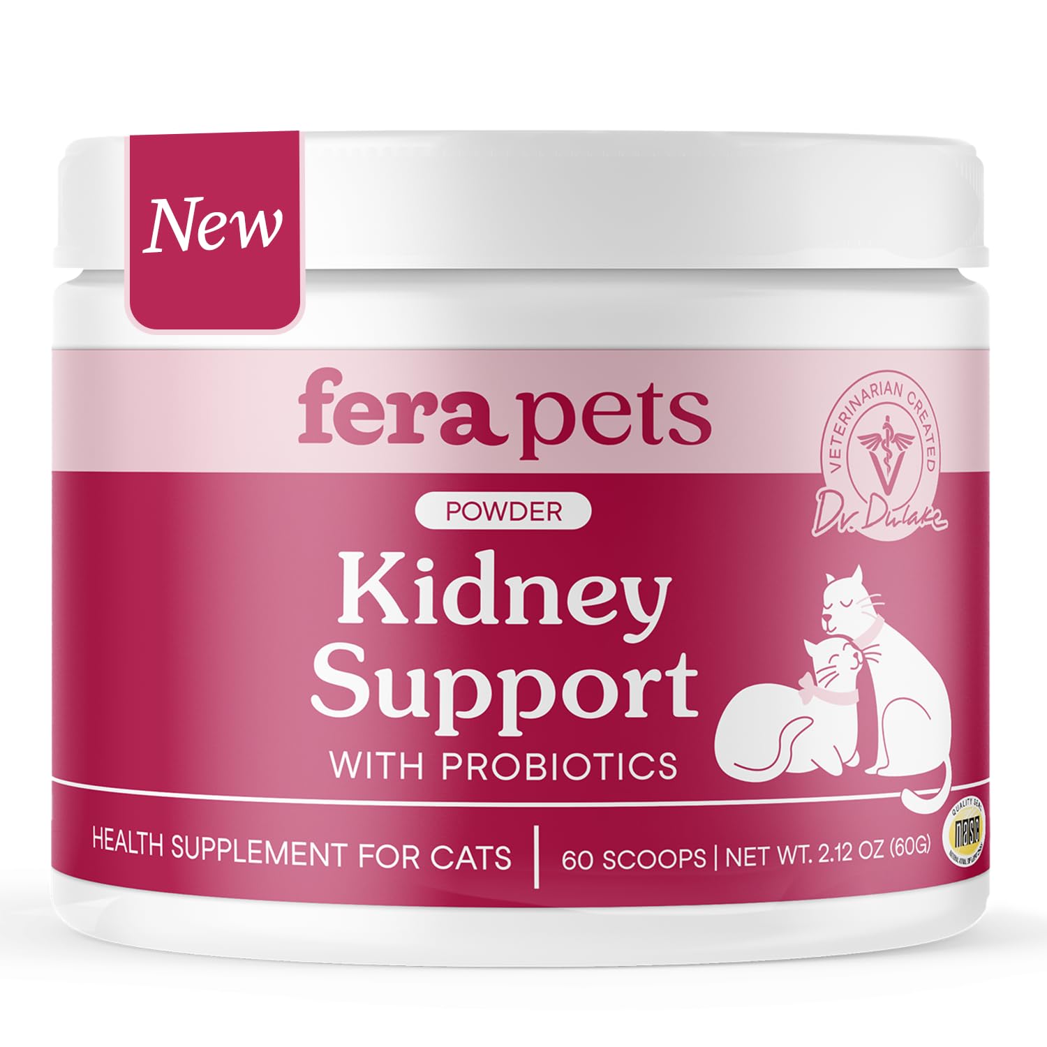 Fera Pet Organics Kidney Supplement for Cats - 60