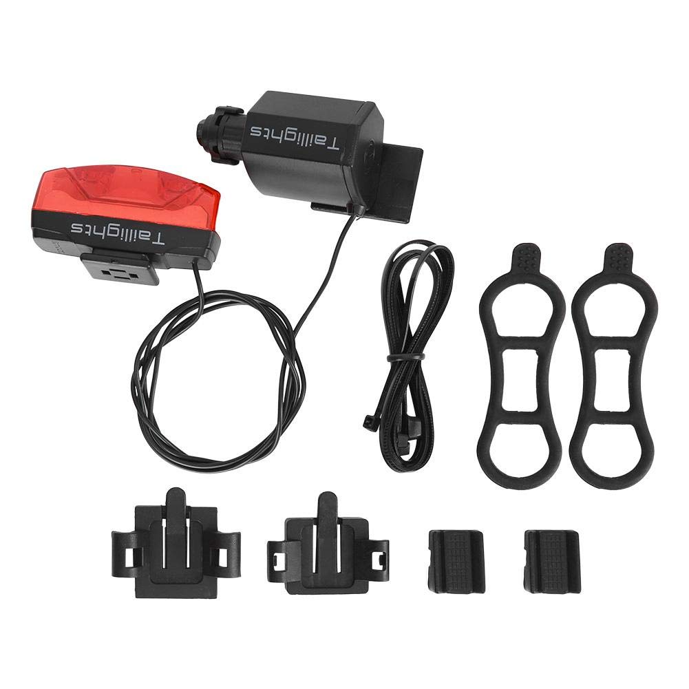 Wincal Bicycle Tail Light-Bicycle Taillights Magnetic Induction Self-Generation Mountain Bike Taillights Riding Warning Lights