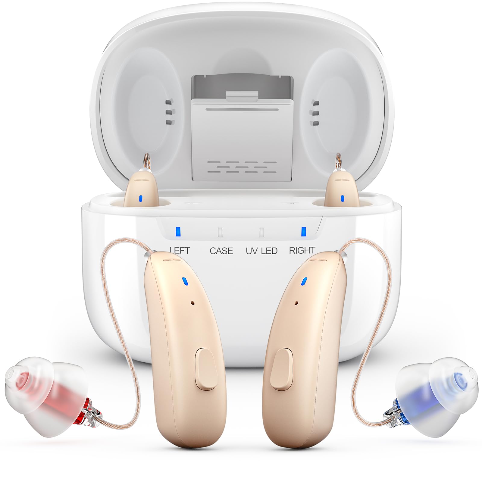 COQOOL Hearing Aids for Seniors - Rechargeable