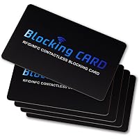 Amazon.com: Timeskey NFC 2 RFID Blocking Cards, Contactless NFC
