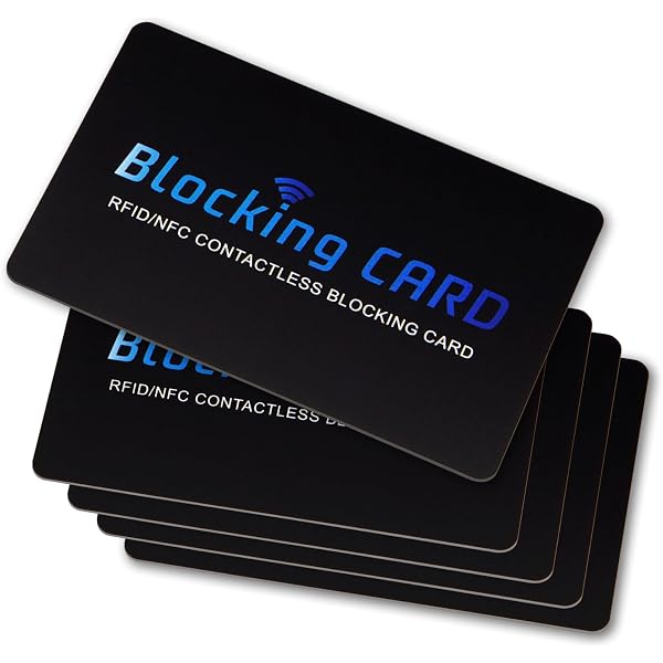 Amazon.com: Timeskey NFC 2 RFID Blocking Cards, Contactless NFC