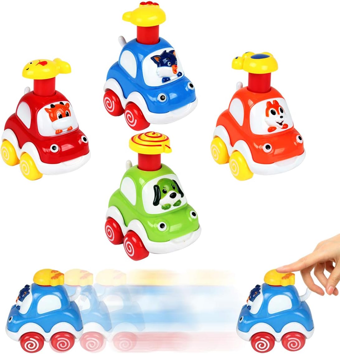 baby playing cars
