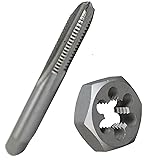 Drill America m6 X .75 Tap and Die Kit, HSS Plug