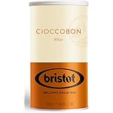 Bristot Cioccobon White Hot Chocolate Mix &ndash; Premium Italian Drinking Chocolate &ndash; 2.2 lbs (1kg)