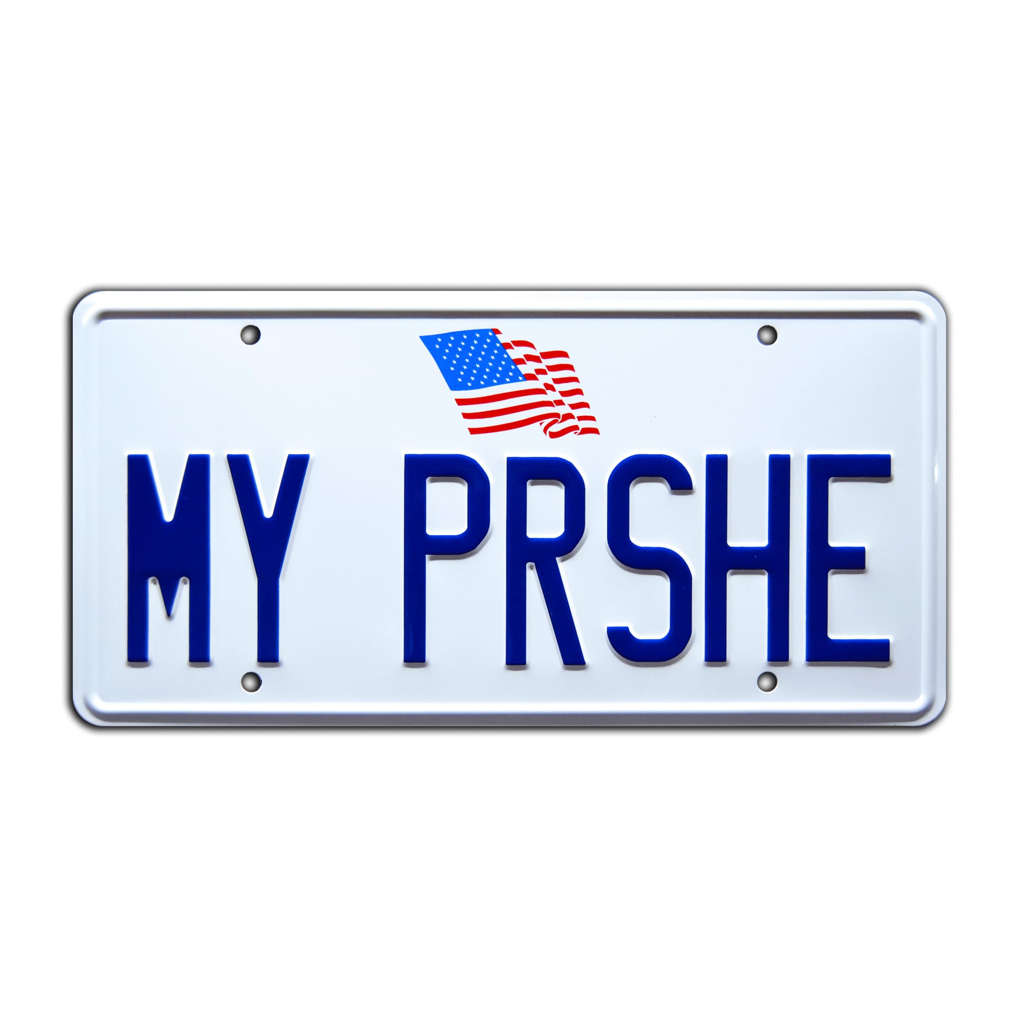 Celebrity Machines Office Space | MY PRSHE | Metal Stamped License Plate
