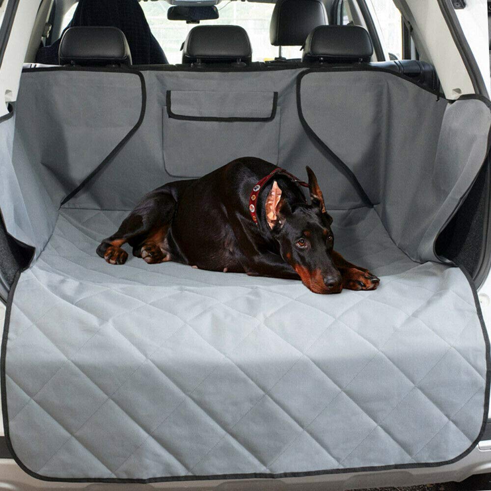 Baceyong Pet Dog Car Boot Cargo Liner Cover Non-Slip Waterproof Protective Cat SUV Oxford Fabric Car Trunk Cargo Mat Boot Liner Cover