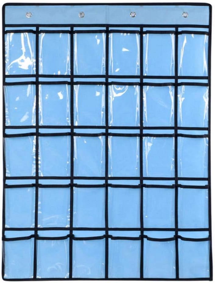 Bolsa de almacenamiento de joyas para puerta trasera de pared, tarjeta