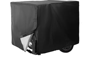 Amazing Fair Waterproof Universal Generator Cover - Suitable for 3000-4500Watt Generators, Dimensions 32 x 24 x 24 Inches, Black, Durable Design.
