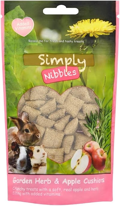 Rosewood Simply Nibbles Garden Herbs and Apple Cushions 50g