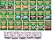 Emerald Cashew Almond Nuts 100 Calorie Packs - Variety Sampler Pack of 18 bags, 6 Flavors