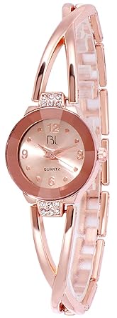 BL Classic Beauty Rose Gold Wrist Watch for Women & Girls.