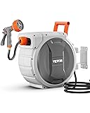 VEVOR Retractable Garden Hose Reel, 5/8 Inch x 100