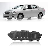 Engine Splash Shield Under Engine Cover Guard Fits Toyota Corolla 09-13 | Under Engine Cover Guard; Durable Protection From Debris &amp; Road Water; Direct Replacement; TO1228148; OE 5145102040