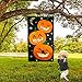 Lulu Home Pumpkin Bean Bag Toss Games, Halloween Party Games for Kids and Decorations with 3 Bean Bags