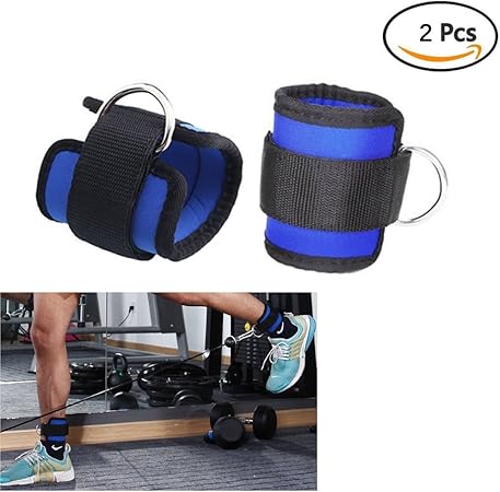 Ajustable tobillo correas, Fitness tobillo D-Ring Cuff correa ...