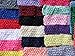 YYCRAFT 50 Pcs Elastic Crochet Headbands for Newborn Infant Toddler Baby Girls Skinny Hair Bands Accessories(Width:1.75