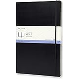 Moleskine Art Sketchbook, Hard Cover, A3 (11.75" x 16.5") Plain/Blank, Black, 96 Pages