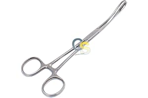 G.S 3 HIGH GRADE POLISH PACIFATED FOERSTER SPONG BALLENGER FORCEPS 7" CURVED SERATED