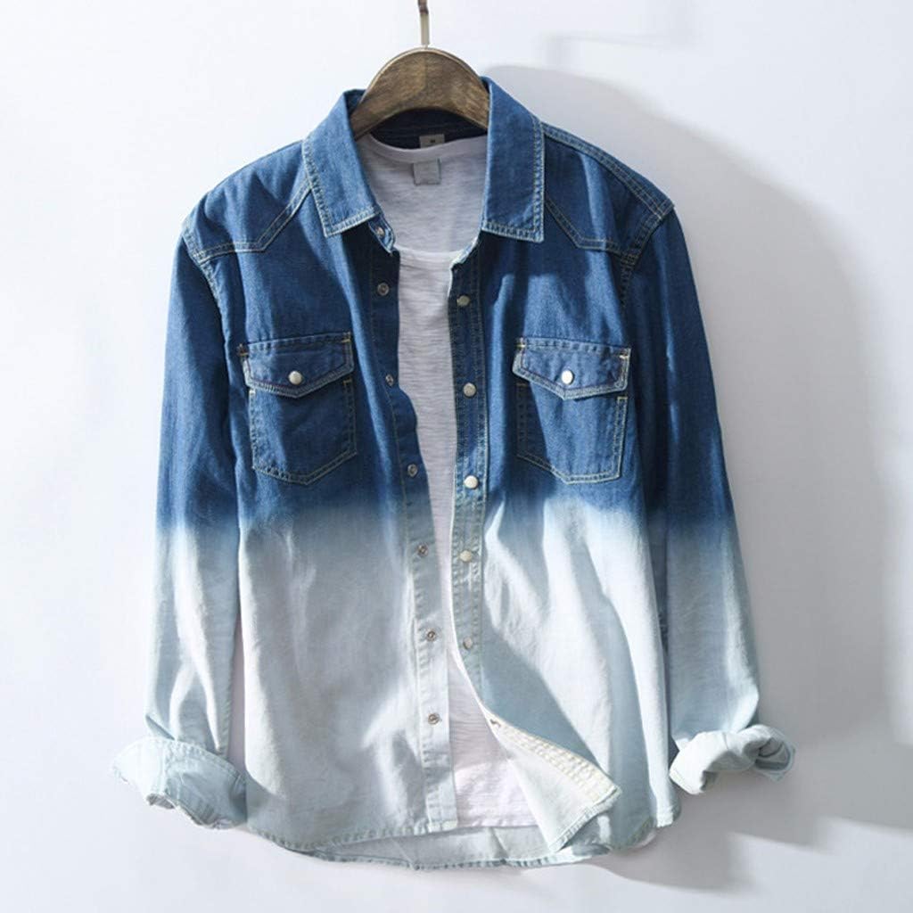 jean button up shirt