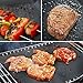 Grill Mat Set of 4, Heavy Duty 100% Non-stick BBQ Grill Mat, Durability reused and easy to clean, FDA-Approved, Healthy Barbecue with Works on Gas ,Charcoal ,Electric Grill and More Oven -16 x 13 Inch