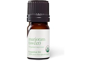 Aromatics International Pure Organic Marjoram Sweet Essential Oil 5ml | Organic Essential Oils