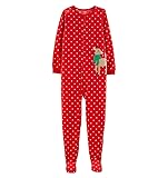 Carter's Girls' Zippered Fleece One-Piece Footie