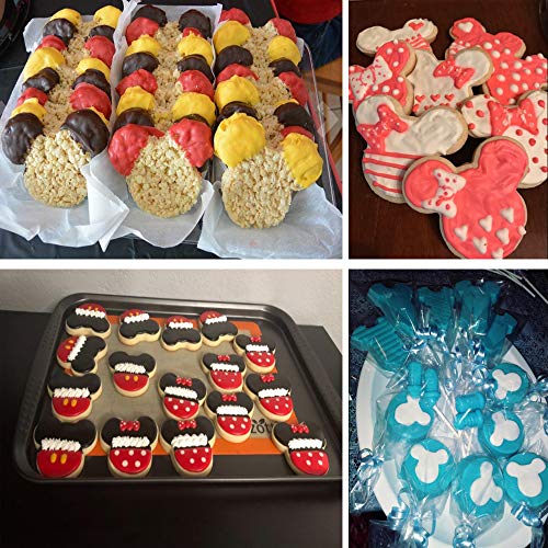 Tmflexe Mouse Cookie Cutter Sandwich Cutters for Kids DIY Lunchbox